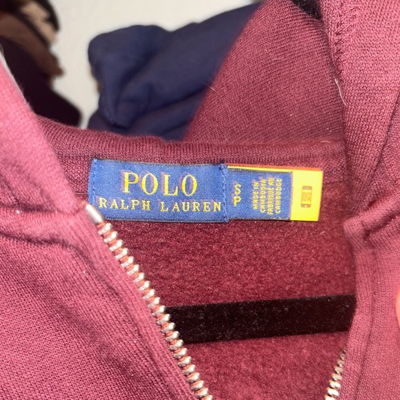 Ralph Lauren Polo Jacket Burgundy color - Picture 2 of 4